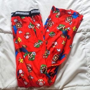 Boy's Super Mario Sleep Plants